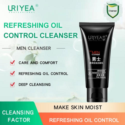 URIYEA Men's Refreshing Oil Control Cleanser 100g
